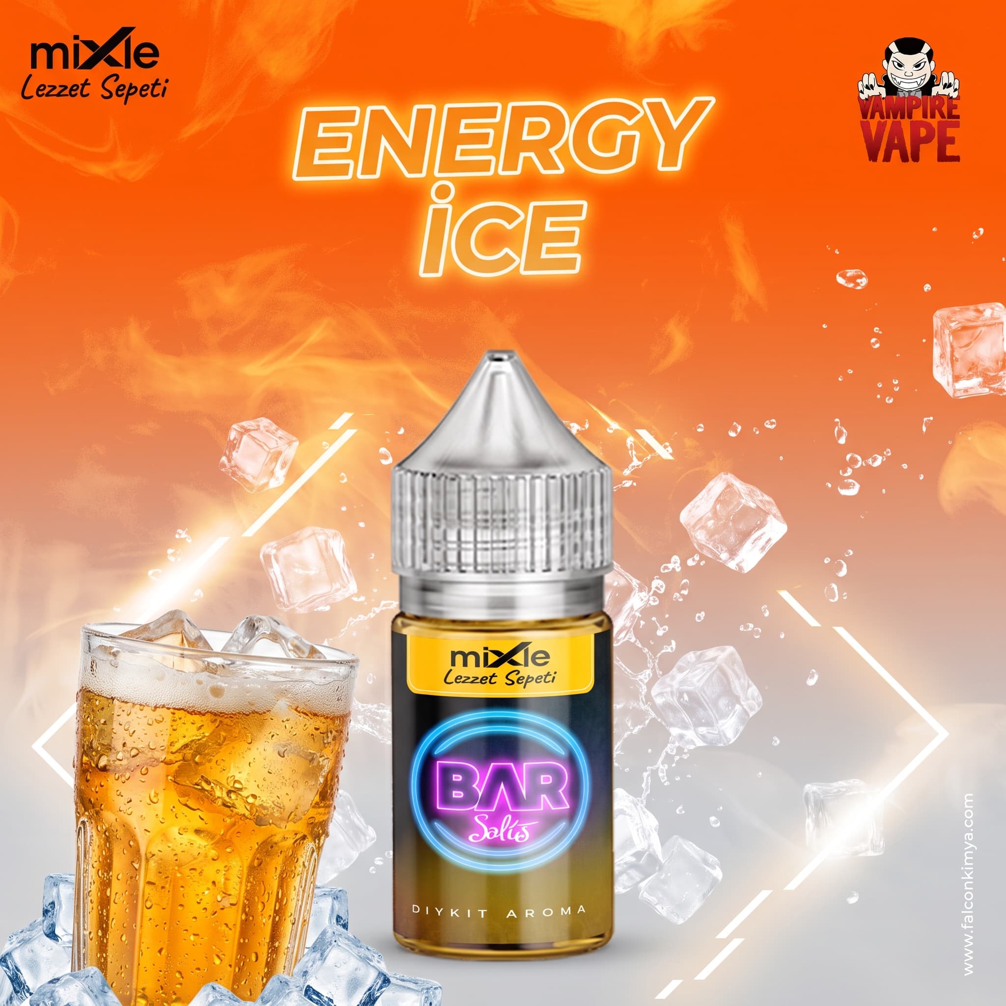 Energy Ice  Vampire Vape Bar Salts