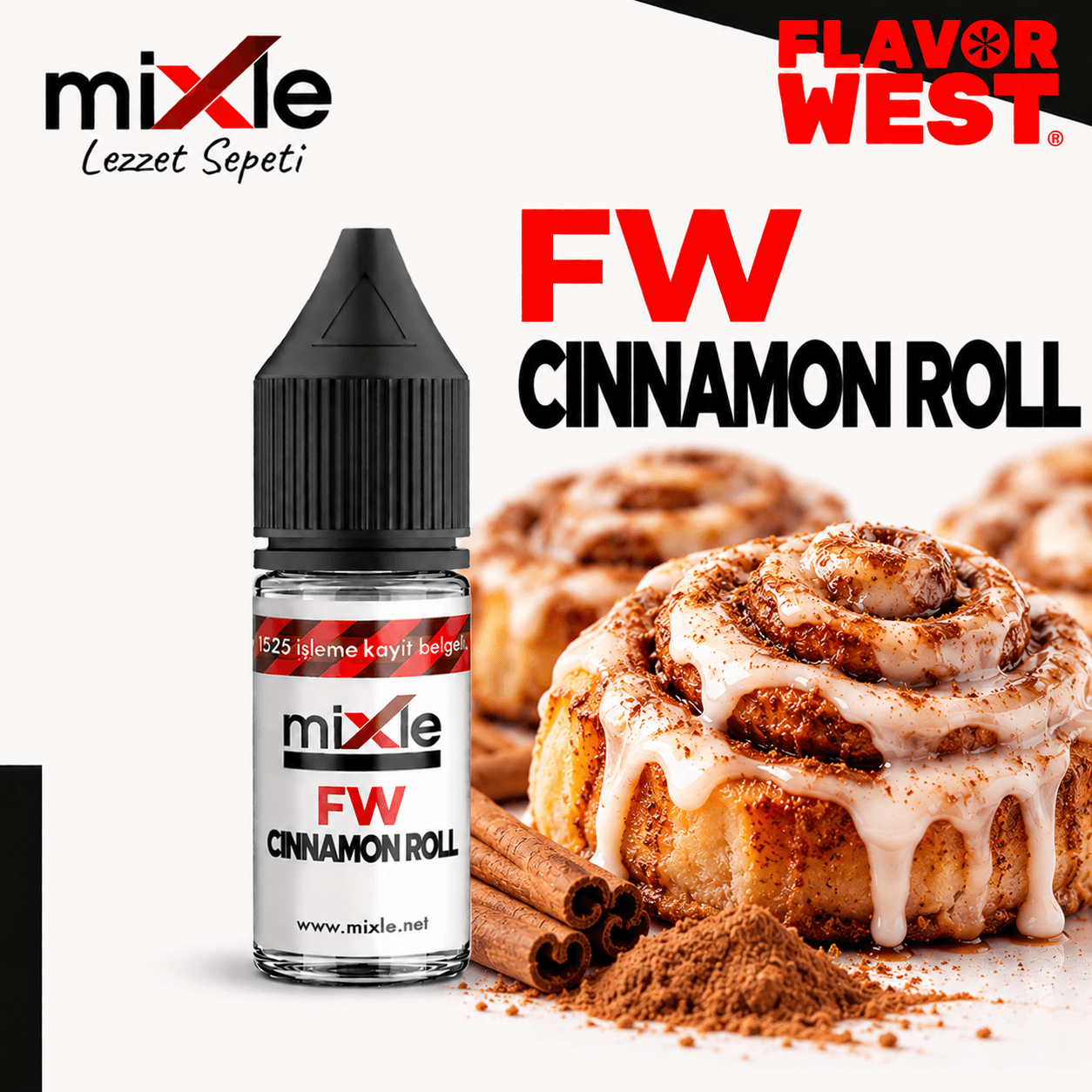 Flavor West – Cinnamon Roll — 10 ML