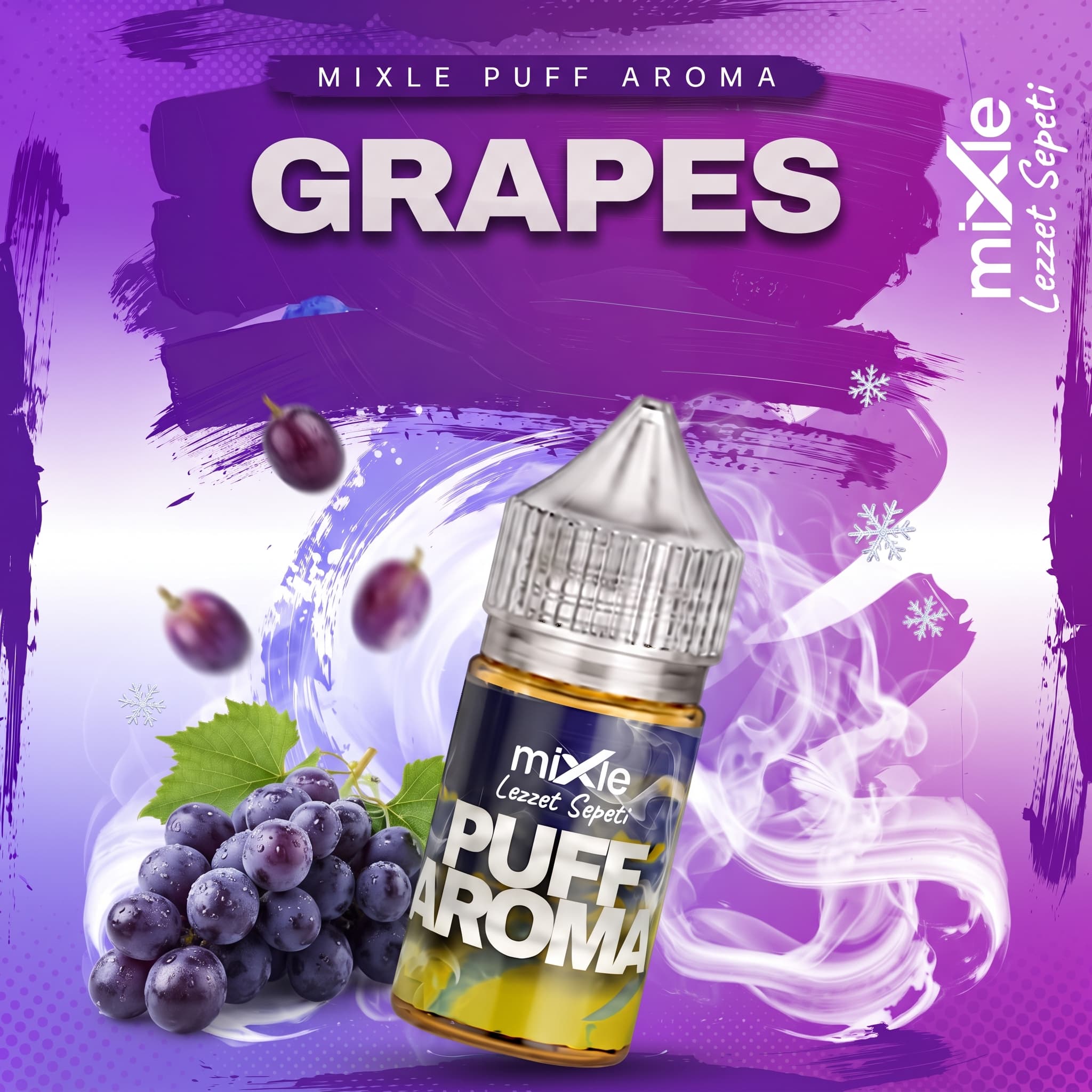 Grapes – Mixle Puff Aroma — 30 ML Diykit (7.5 ml aroma)