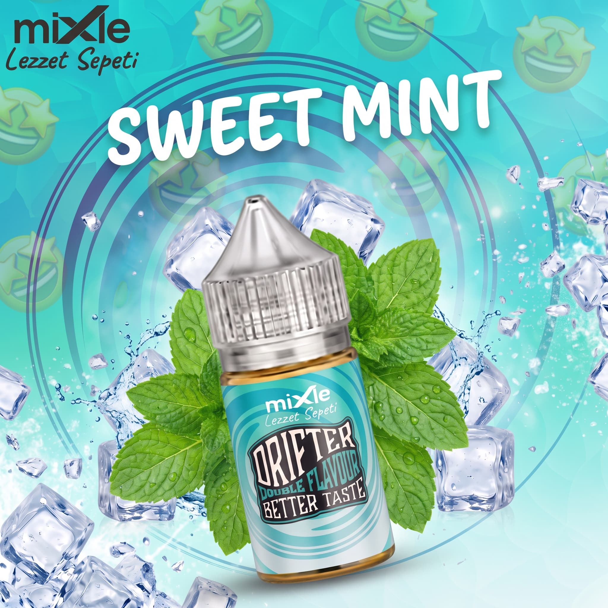 Sweet Mint – Drifter Bar Aroma — 30 ml Diykit (9 ml aroma)