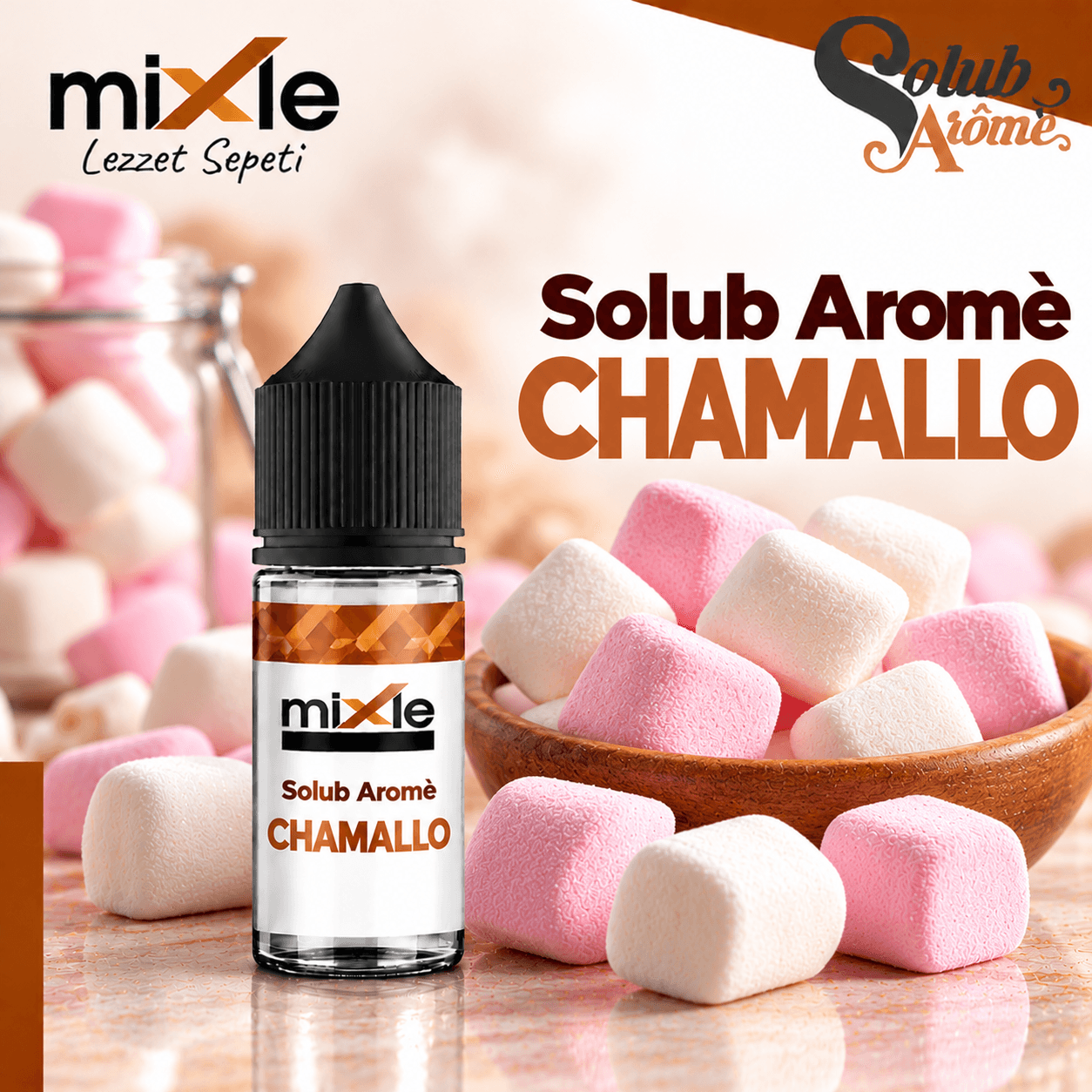 Solub Arome – Chamallo — 30 ML Diykit (6 ML Aroma)