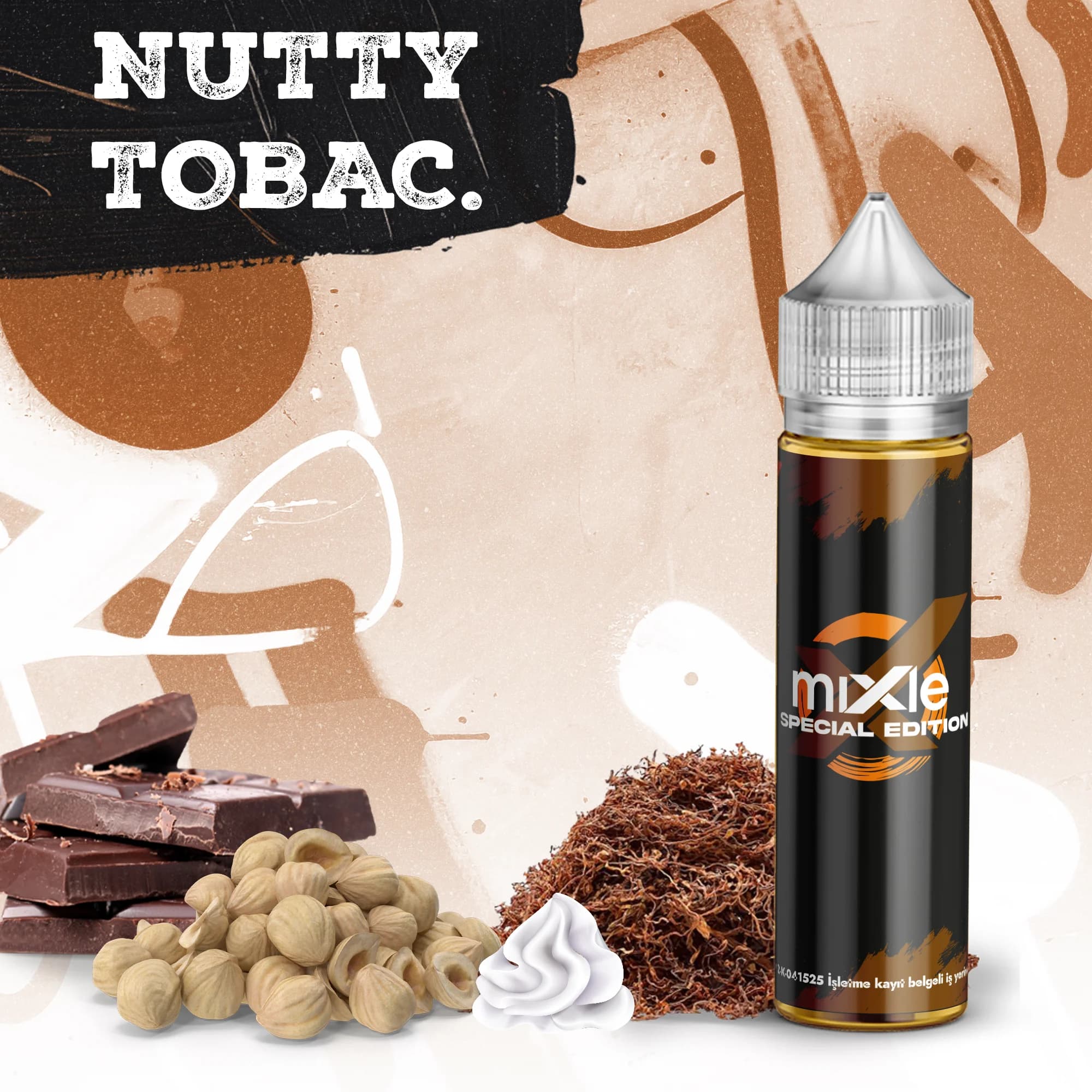 Nutty Tobac. Mix Aroma — 30 ml Diykit (6 ml aroma)