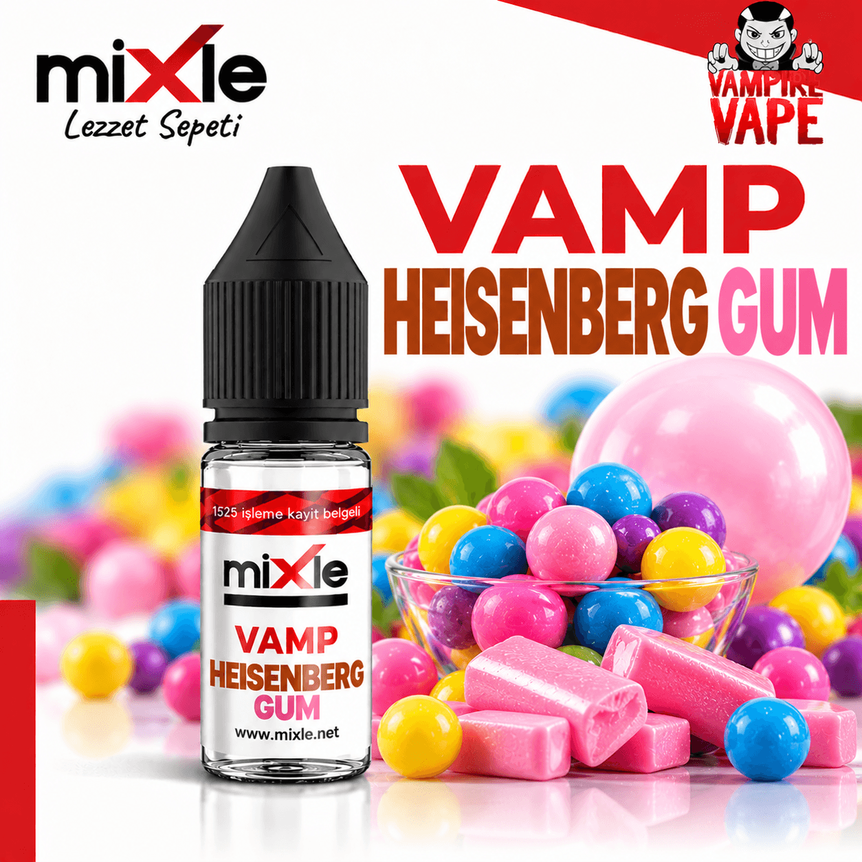Vampire Vape – Heisenberg Gum — 10 ML