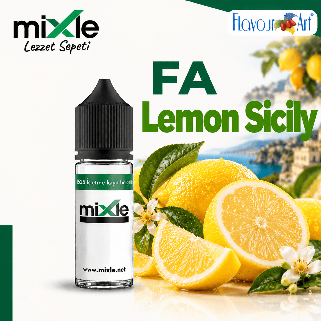 Flavour Art – Lemon Sicily (Kopya) — 10 ML