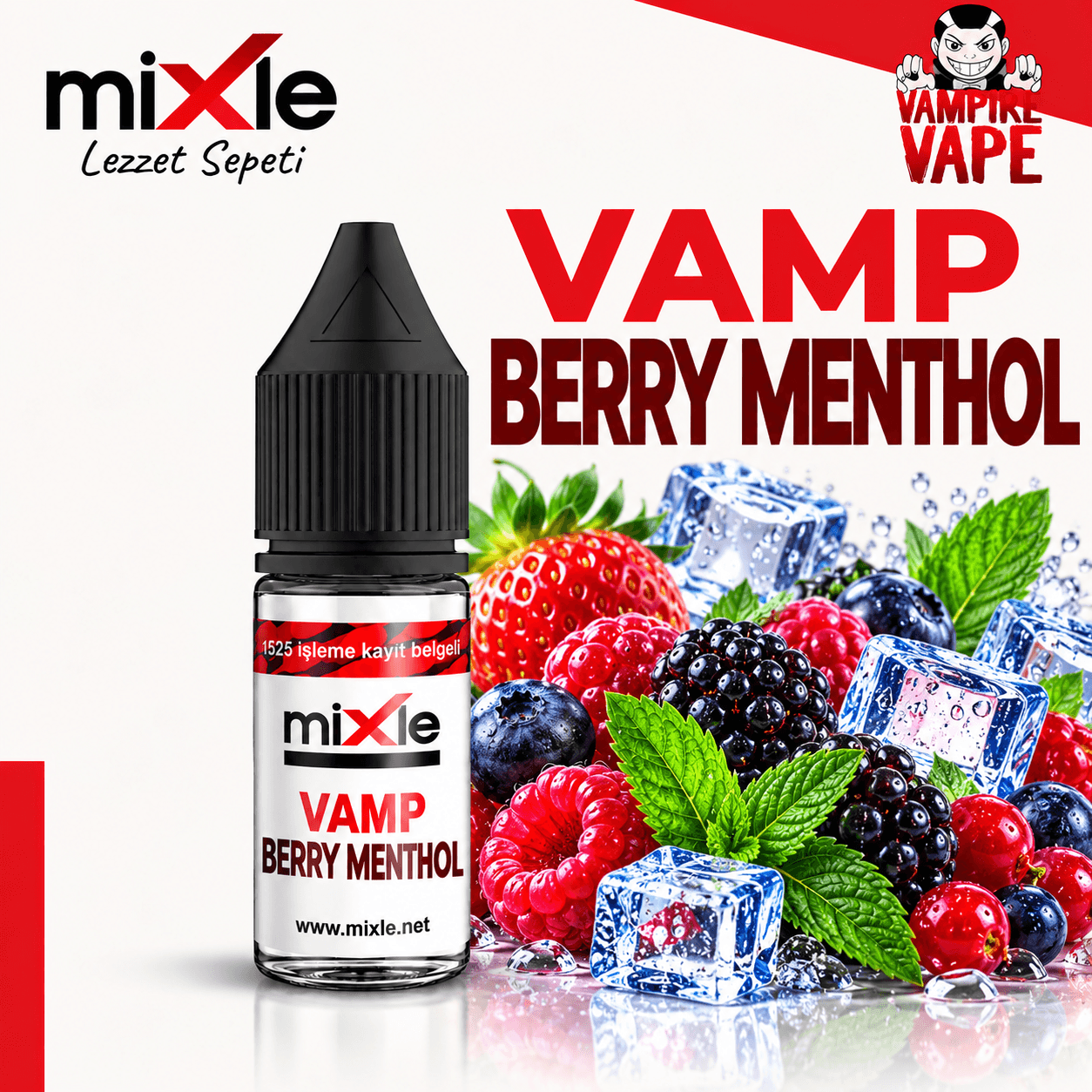 Vampire Vape – Berry Menthol — 10 ML