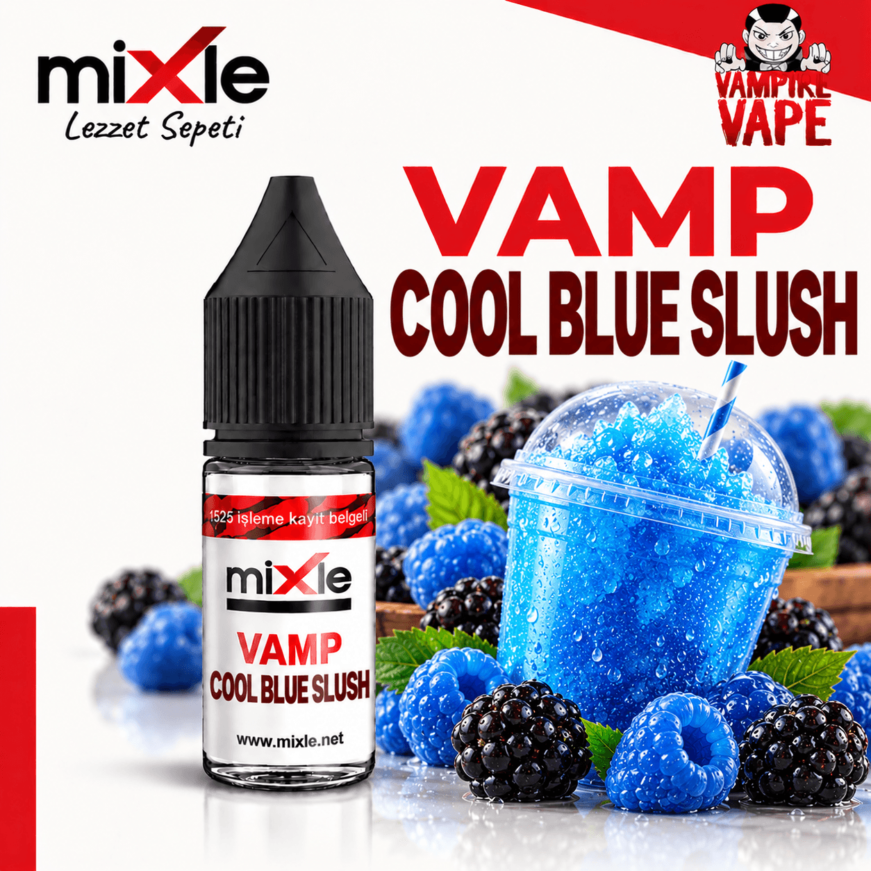 Vampire Vape – Cool Blue Slush — 10 ML