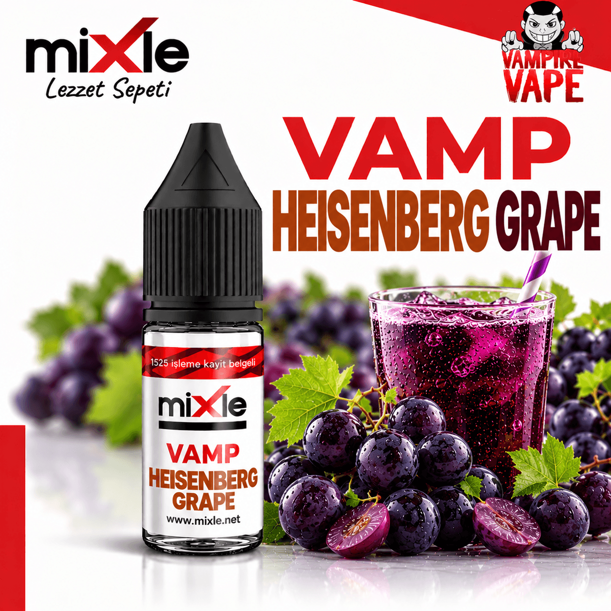 Vampire Vape – Heisenberg Grape — 10 ML