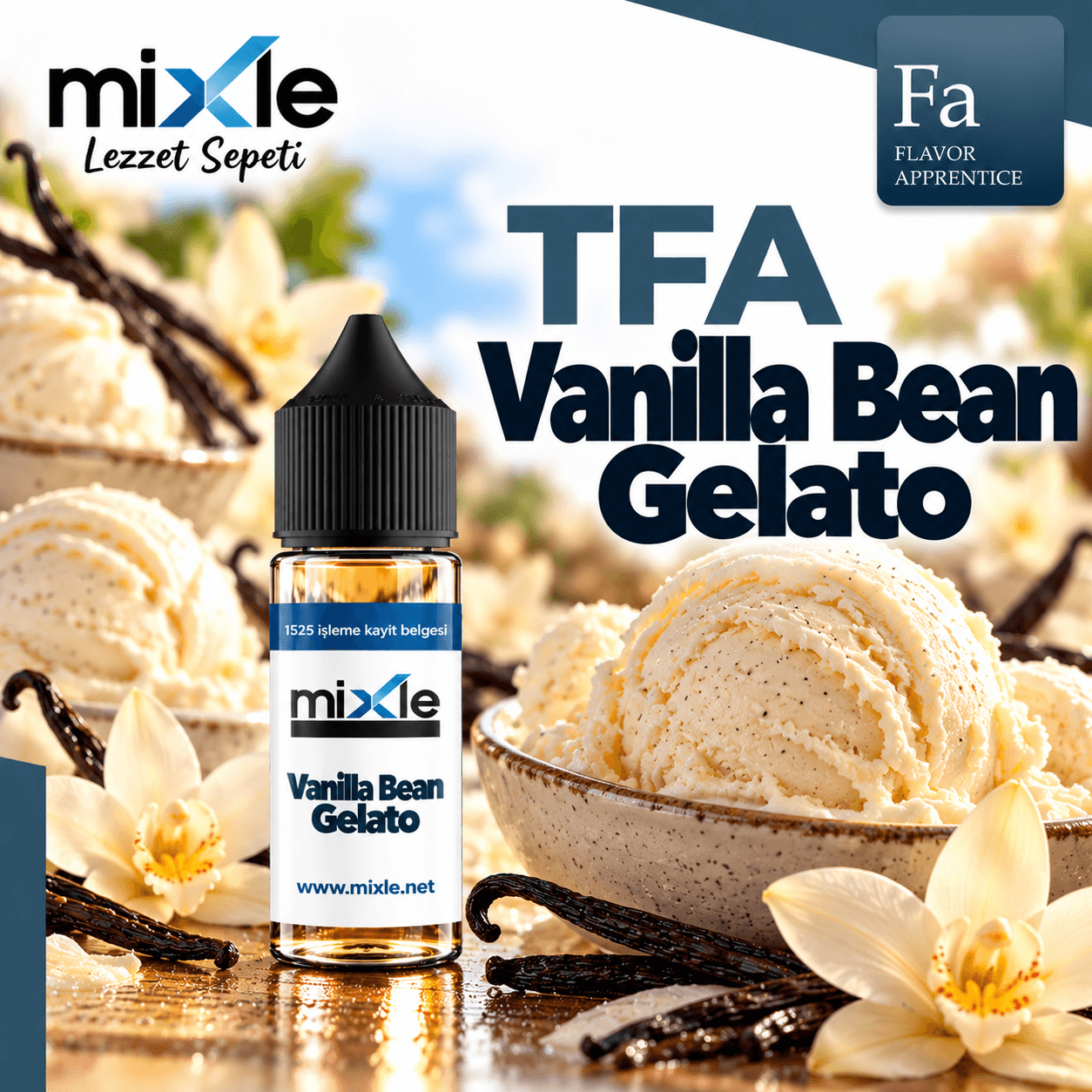 TFA - Vanilla Bean Gelato — 10 ML